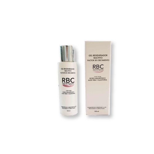 GEL REGENERADOR BIOACTIVO CON FACTOR DE CRECIMIENTO RBC